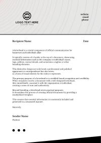 Faction Lines Letterhead