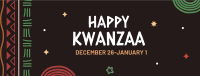 Bright Kwanzaa Facebook Cover Design