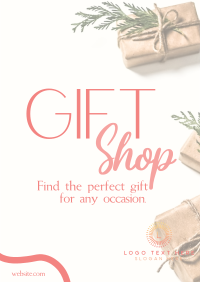 Elegant Gift Shop Poster