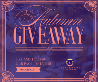 Autumn Giveaway Facebook Post