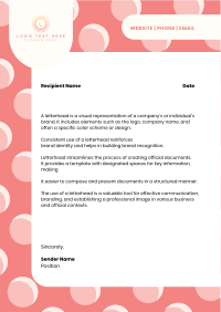 Public Relations Letterhead example 4