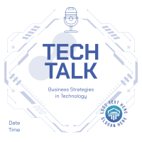 Tech Talk Podcast Instagram Post