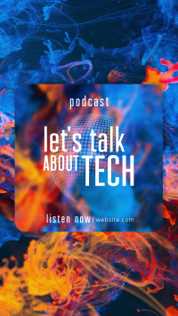 Glass Effect Tech Podcast TikTok Video