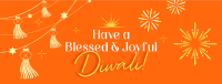 Blessed Diwali Festival Facebook Cover Image Preview