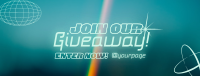 Retro Pop Giveaway Facebook Cover Image Preview