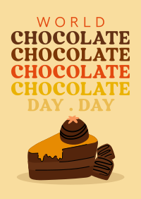 Chocolate Special Day Poster Design