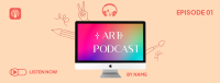 Art Podcast Episode Facebook Cover Image Preview