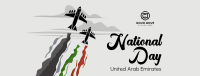 UAE National Day Airshow Facebook Cover Image Preview