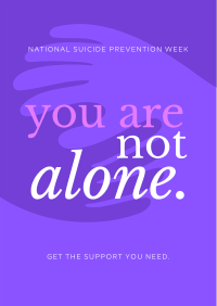 Suicide Prevention Support Group Poster