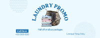 Laundry Delivery Promo Facebook Cover Image Preview