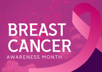 Breast Cancer Postcard example 1