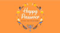 Passover Wreath Facebook Event Cover