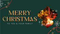 Solemn Christmas Candles Animation