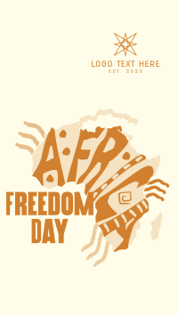 Freedom Africa Map Instagram Story