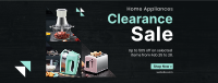 Appliance Clearance Sale Facebook Cover