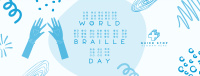 World Braille Day Facebook Cover Image Preview