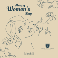 Floral Women's Day  Instagram Post Design