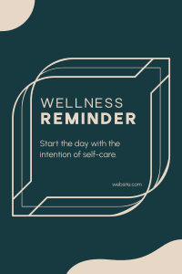 Wellness Self Reminder Pinterest Pin