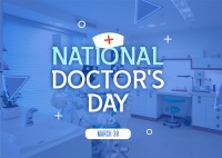 National Doctor's Day Postcard