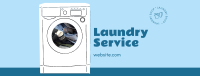 Laundry Services Facebook Cover