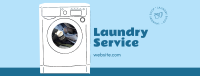 Laundry Services Facebook Cover Image Preview