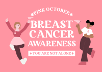 Breast Cancer Postcard example 4