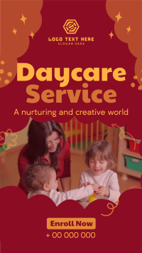 Cloudy Daycare Service Instagram Reel