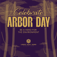 Celebrate Arbor Day Linkedin Post