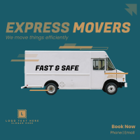Express Movers Instagram Post