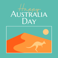 Australia Day Instagram Post Design