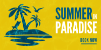 Summer in Paradise Twitter Post