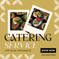 Catering Service Business Instagram Post