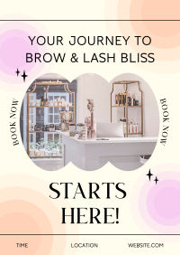 Lash Bliss Journey Poster