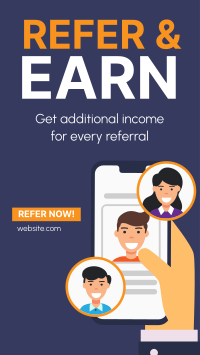 Refer and Earn Facebook Story