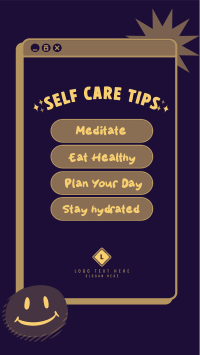 Self Care Tips Instagram Story