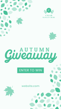 Autumn Mosaic Giveaway Instagram Story
