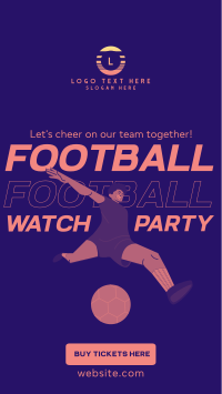 Football Watch Party Video