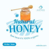 Bee-lieve Honey Instagram Post
