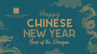 Chinese New Year Dragon Facebook Event Cover