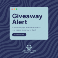 Giveaway Alert Instagram Post