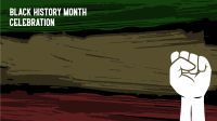 Black History Month Zoom Background