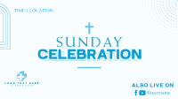 Sunday Celebration Facebook Event Cover