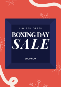 Boxing Day Sale Poster