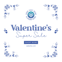 Valentines Day Super Sale Instagram Post