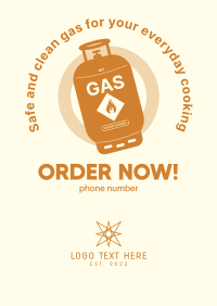 Order Your LPG Now Poster