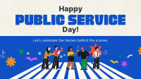 Playful Public Service Day Animation