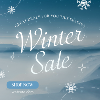 Winter Sale Instagram Post