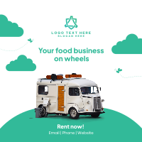 Rent Food Truck Instagram Post