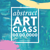 Abstract Art Instagram Post Design