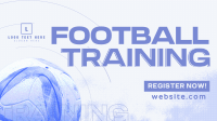 Textured Pro Football Training Video Design